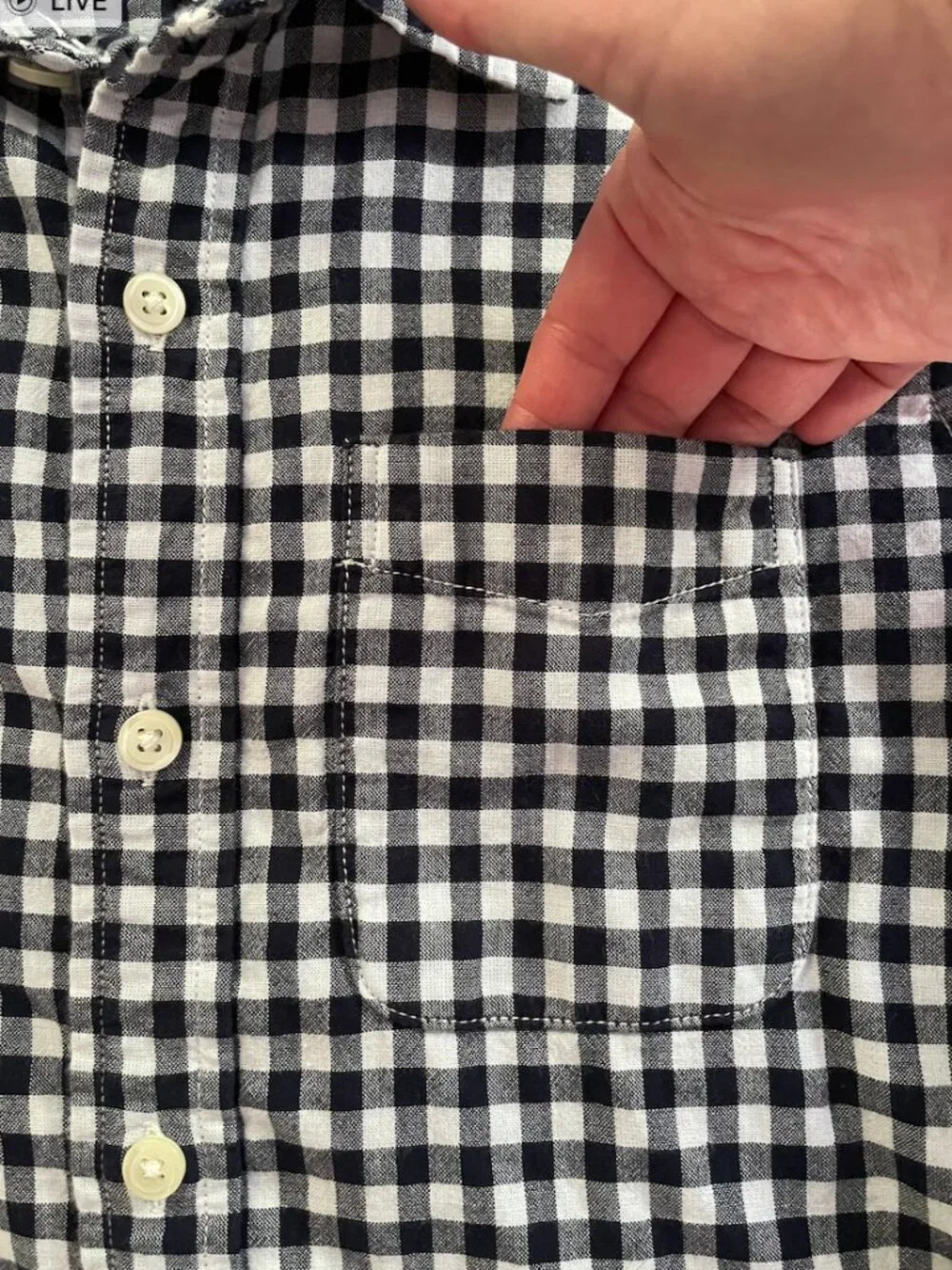 Gap Kids Bundle of Two Button Down Boy's Shirts Size M (8) EUC - Pristine